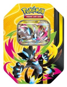 Pokébox Pokémon Méga-Zeraora-ex française avec carte promo brillante et 4 boosters