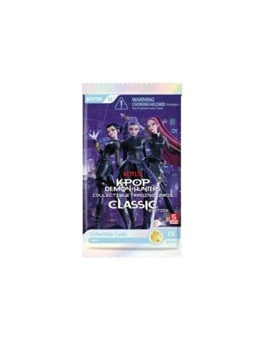 Booster KAYOU KPop Demon Hunters Classic Edition Série 1 contenant 5 cartes à collectionner