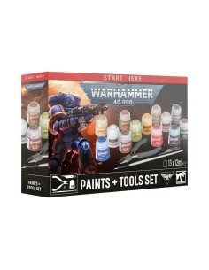 60-12 Warhammer 40,000: Set de peinture et Outils