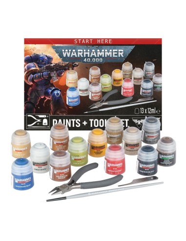 60-12 Warhammer 40,000: Set de peinture et Outils