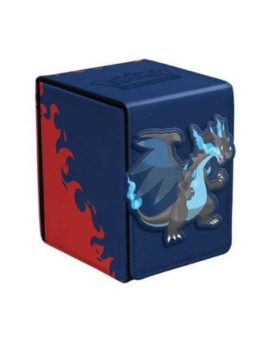 Deck Box Alcove Pokémon Méga-Dracaufeu X pour rangement et protection des cartes