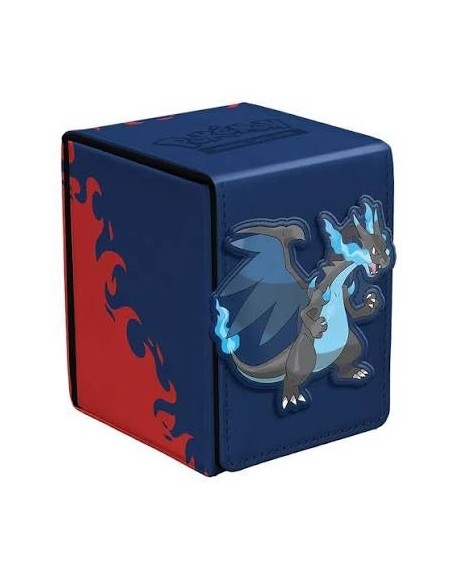 Deck Box Alcove Pokémon Méga-Dracaufeu X pour rangement et protection des cartes