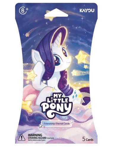Booster sous blister KAYOU My Little Pony contenant 5 cartes à collectionner