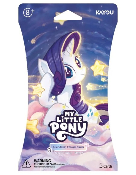 Booster sous blister KAYOU My Little Pony contenant 5 cartes à collectionner