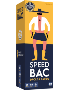 Speed Bac jeu de société de rapidité et de mots inspiré du Petit Bac