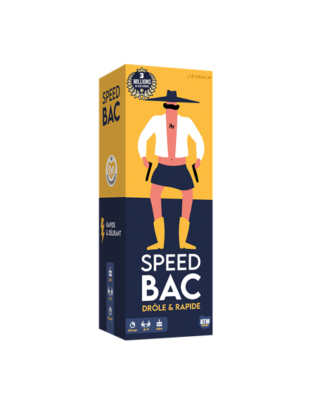 Speed Bac jeu de société de rapidité et de mots inspiré du Petit Bac
