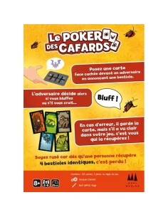 POKER DES CAFARDS (Biseau)- TZP 2