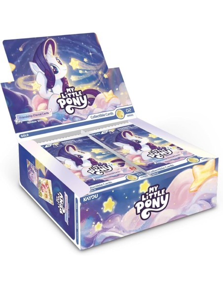 Display KAYOU My Little Pony Friendship Eternal Cards Rainbow Edition Série 2 de 20 boosters