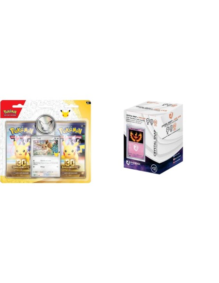 Duo Pack Pokémon 30 Ans + Crystal Snap | TZP