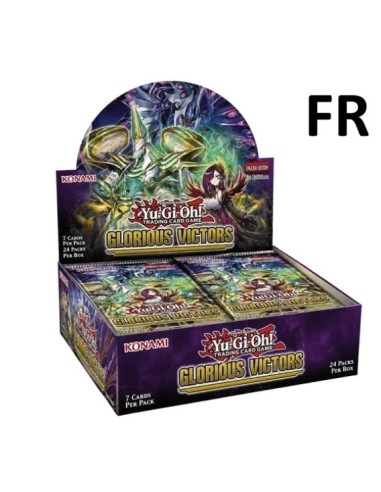 Display Yu-Gi-Oh! Glorious Victors FR – 24 Boosters | TZP