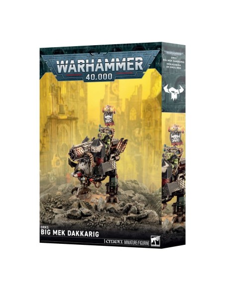 50-81 Orks : Mékadakka de Gros Mek (Big Mek Dakkarig)