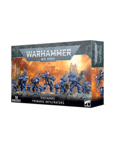 Warhammer 40K Space Marines Escouade Infiltrator en armure Phobos