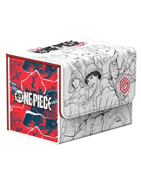 Ultimate Guard Sidewinder 80+ Xenoskin One Piece Sketch deck box blanche