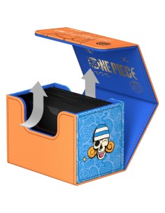 Ultimate Guard Sidewinder 80+ Xenoskin One Piece Nami deck box orange 2