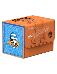 Ultimate Guard Sidewinder 80+ Xenoskin One Piece Nami deck box orange