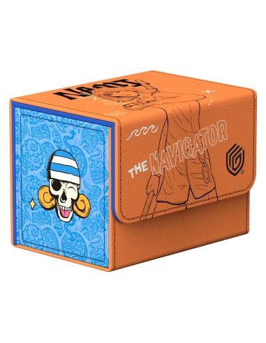 Ultimate Guard Sidewinder 80+ Xenoskin One Piece Nami deck box orange