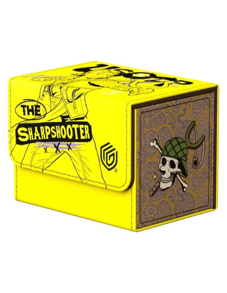Ultimate Guard Sidewinder 80+ Xenoskin One Piece Usopp deck box jaune