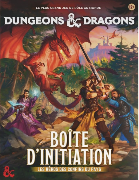 Dungeons & Dragons boîte d’initiation Les Héros des Confins du Pays français
