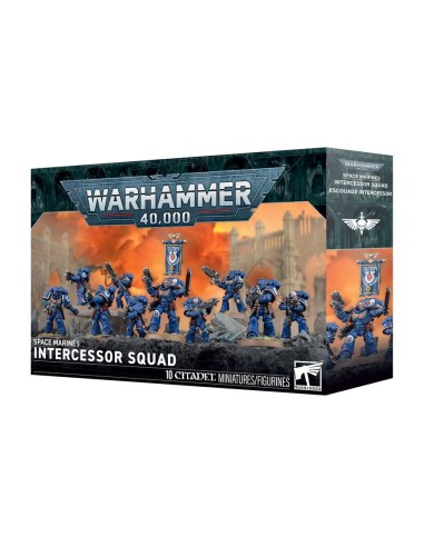 Warhammer 40,000 Space Marines Escouade Intercessor Games Workshop 48-115