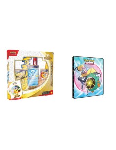 Pack Pokémon 30ᵉ Anniversaire Coffret Poster avec portfolio Pokémon aléatoire