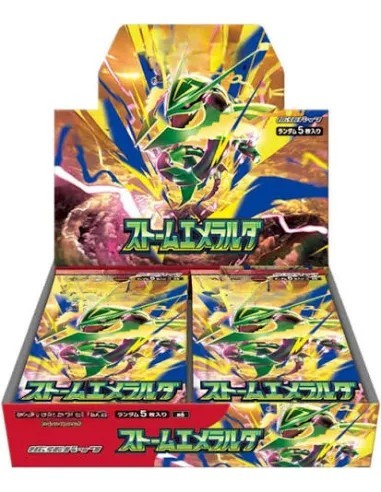 Display Pokémon M6 Storm Emeralda japonais 30 boosters Méga-Rayquaza ex
