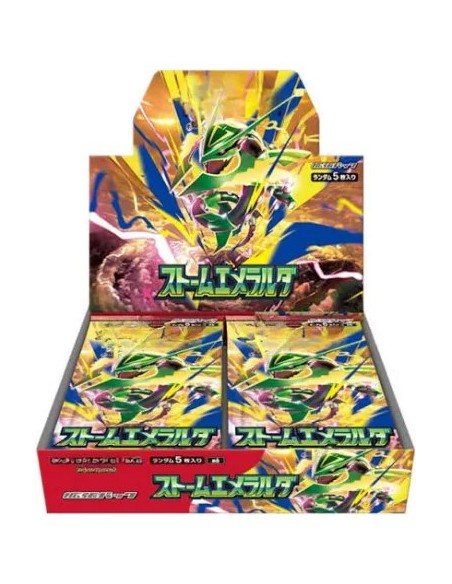 Display Pokémon M6 Storm Emeralda japonais 30 boosters Méga-Rayquaza ex
