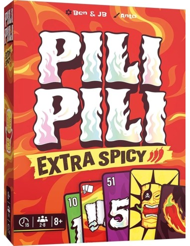 Pili Pili Extra Spicy jeu de cartes et de plis ATM Gaming pour 2 à 8 joueurs
