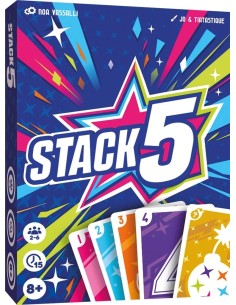 Stack 5 jeu de cartes stop ou encore ATM Gaming pour 2 à 6 joueurs