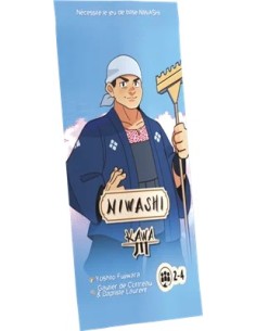 Niwashi Kawa extension Arkham Society avec nouvelles tuiles Jardin et pion Pont