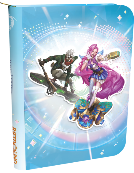 Riftbound Radiance Collector’s Binder album du collectionneur zippé pour 360 cartes