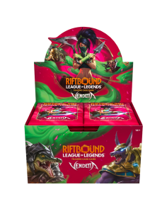 Display Riftbound Vendetta français contenant 24 boosters League of Legends TCG