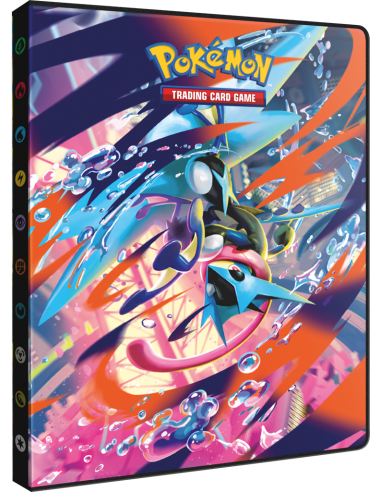 Portfolio Pokémon ME04 Chaos Ascendant Ultra PRO Méga-Amphinobi et Méga-Némélios pour 252 cartes