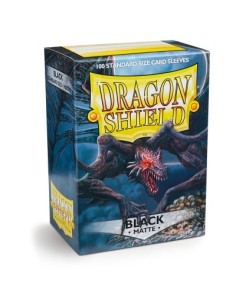 Dragon Shield x100 Black Mat