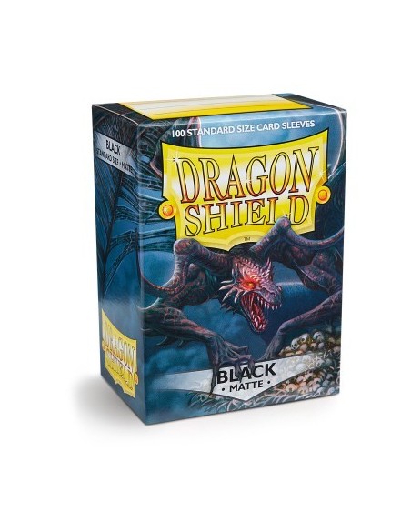 Dragon Shield x100 Black Mat