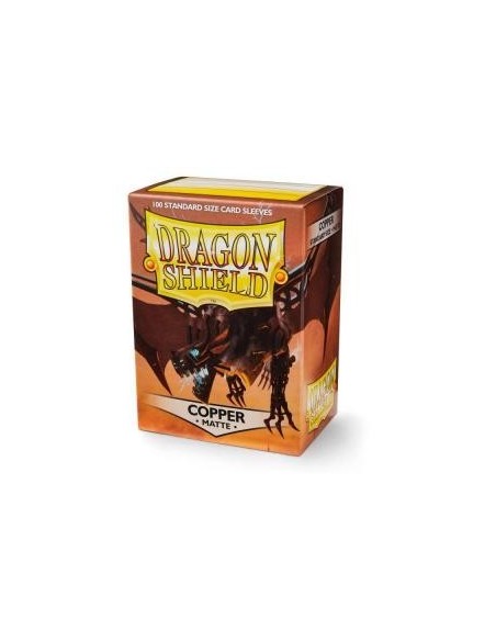 Dragon Shield x100 Copper Mat