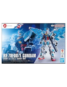 Maquette Gundam Gunpla RX-78F00/E EX-001 G.L.R.S.S. Feather Unit à l'échelle 1/144 de Bandai