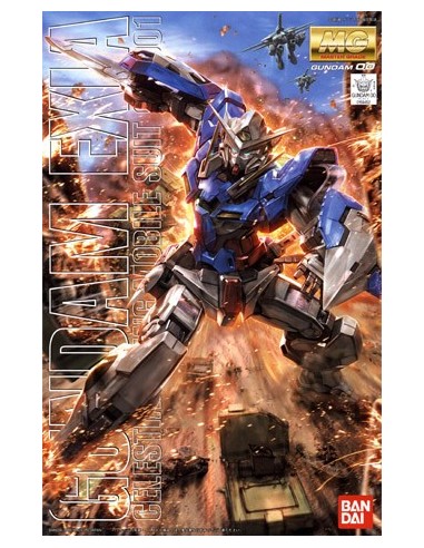 Maquette Gundam Gunpla Master Grade MG 1/100 GN-001 Gundam Exia de Bandai, issue de Mobile Suit Gundam 00