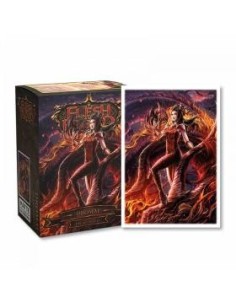 Dragon Shield x 100 protège-cartes Standard Art - Flesh and Blood Dromai