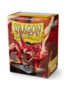 Dragon Shield x100 Ruby Mat