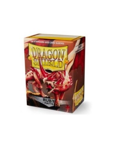 Dragon Shield x100 Ruby Mat