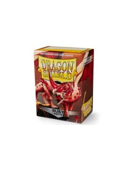 Dragon Shield x100 Ruby Mat