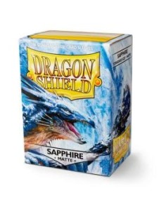 Dragon Shield x100 Sapphire Mat