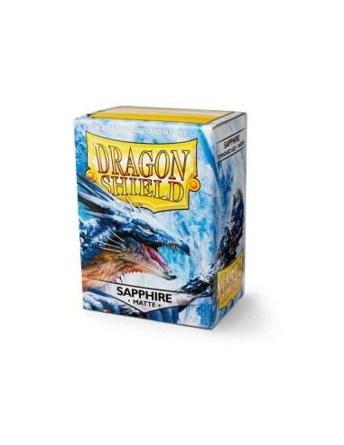 Dragon Shield x100 Sapphire Mat