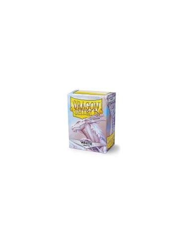 Dragon Shield x100 White Mat