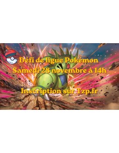 Défi de ligue Pokémon samedi 28 novembre