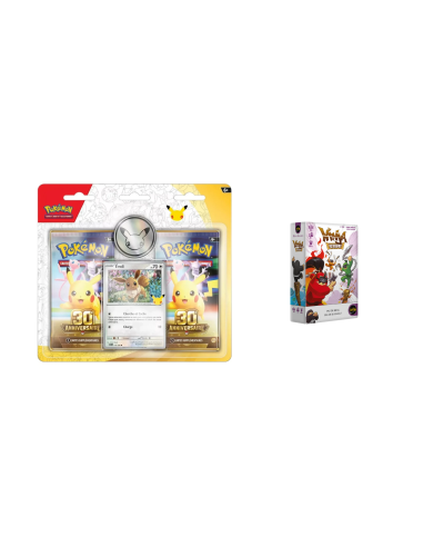 Duo Pack Pokémon 30ᵉ Anniversaire + Ninja Academy | TZP