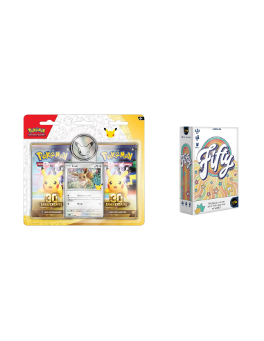 Lot Duo pack 30 ans + jeu Fifty Iello