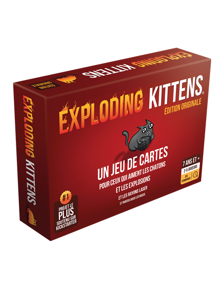 Exploding Kittens : le jeu de base