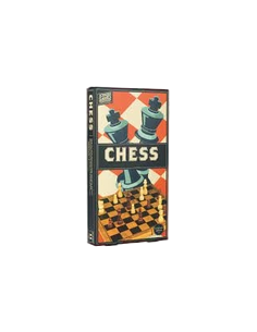 Jeu d'échec en bois vintage
