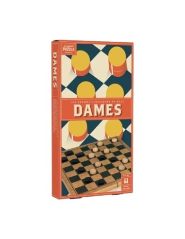 Jeu de Dames en bois